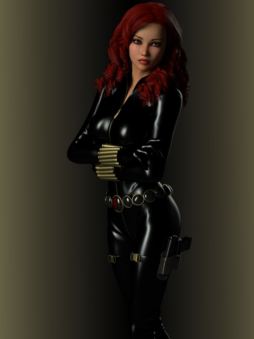 Black Widow Scarlett Johansson The Avengers DeviantArt Female PNG