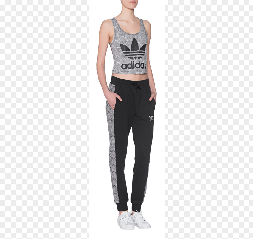 Fashion Woman Printing Adidas Stan Smith T-shirt Leggings Sneakers PNG