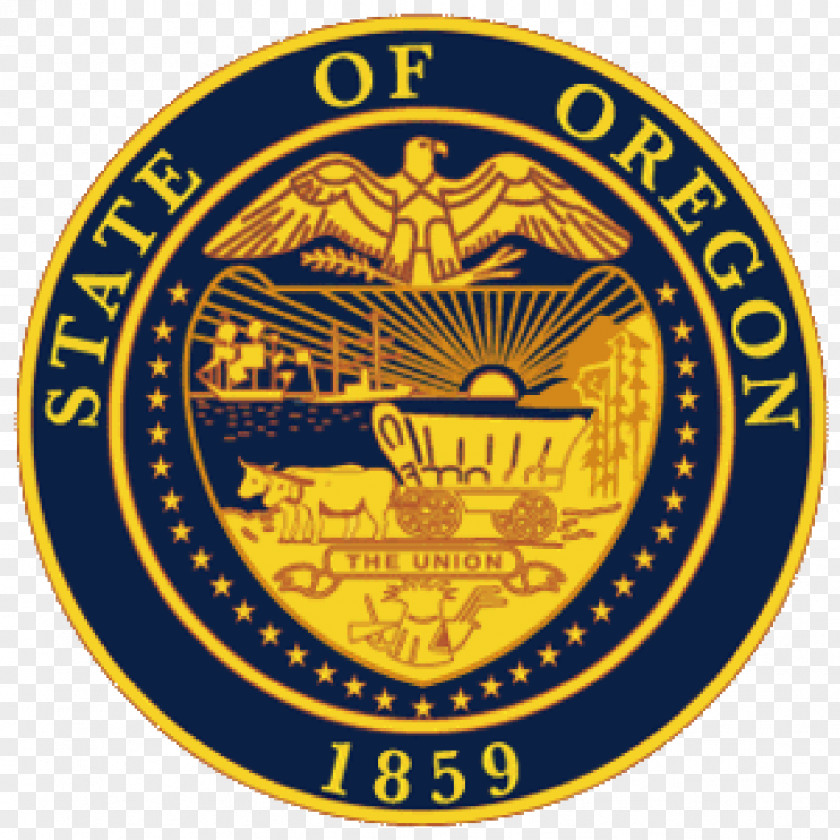 Seal Of Oregon Washington Delaware Secretary State PNG