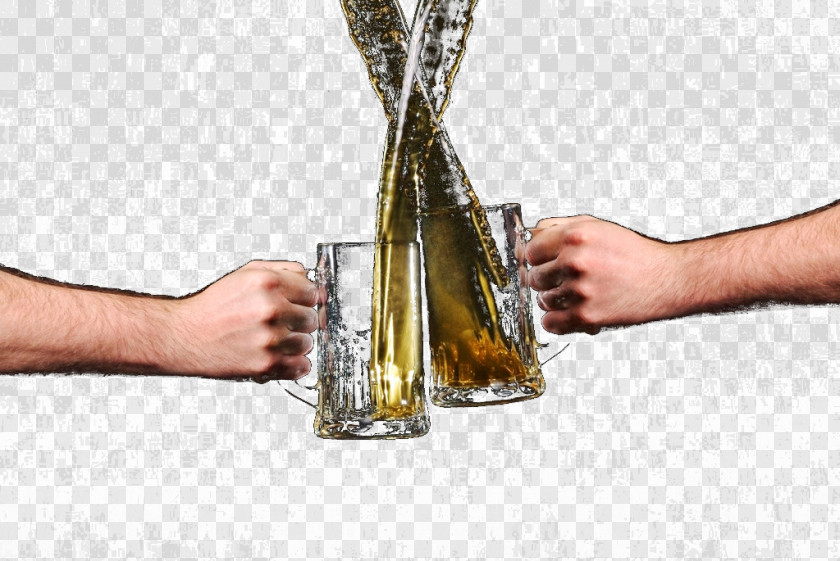 Then Holding The Glass Of Beer Scene Glassware Wine PNG