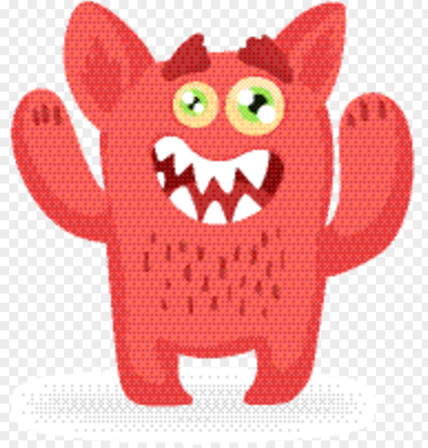 Tongue Sticker Tooth Cartoon PNG