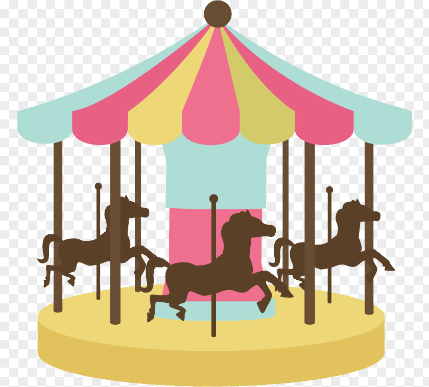 Toy Canopy Carousel Amusement Ride Park Recreation PNG