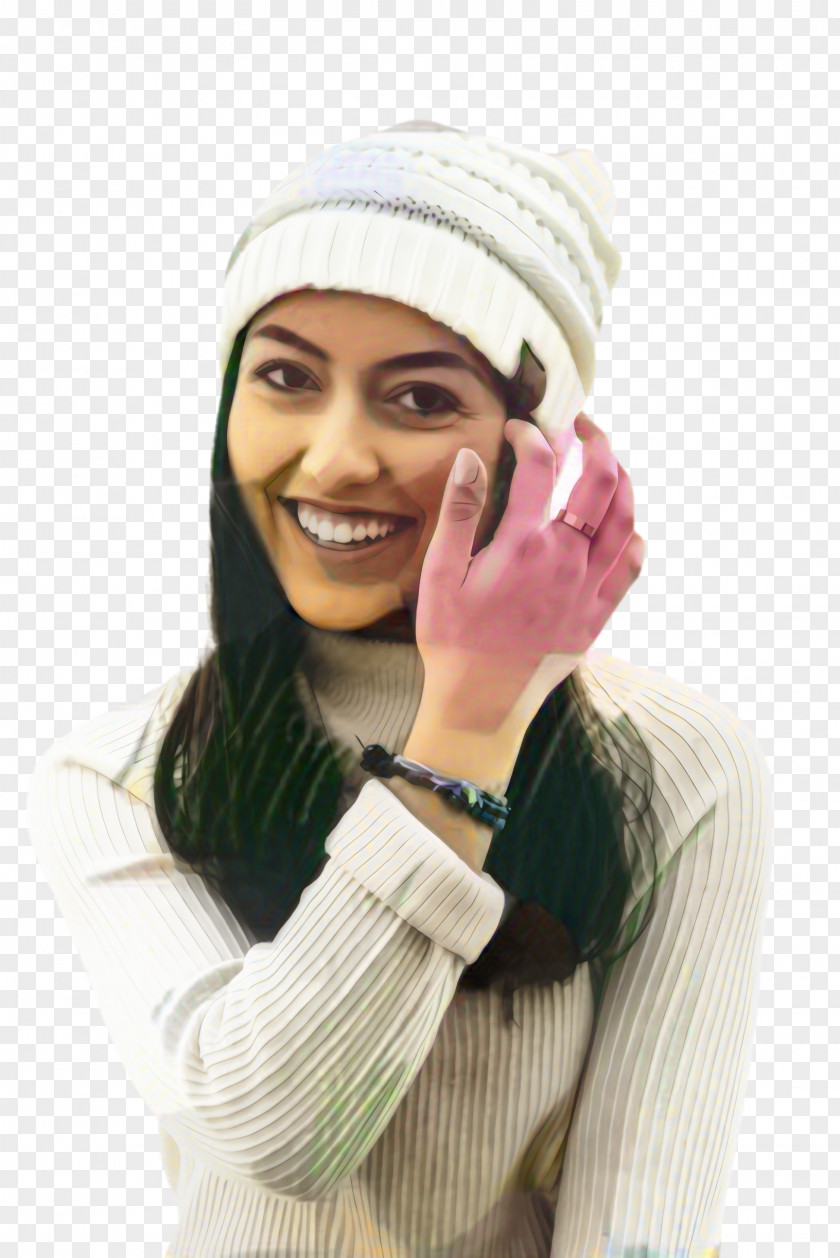 Turban Thumb Winter Girl PNG