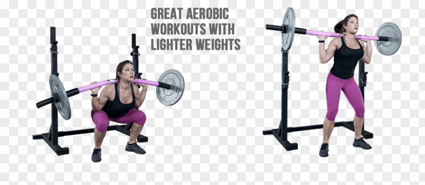 Barbell Weight Training Bench Press Exercise PNG