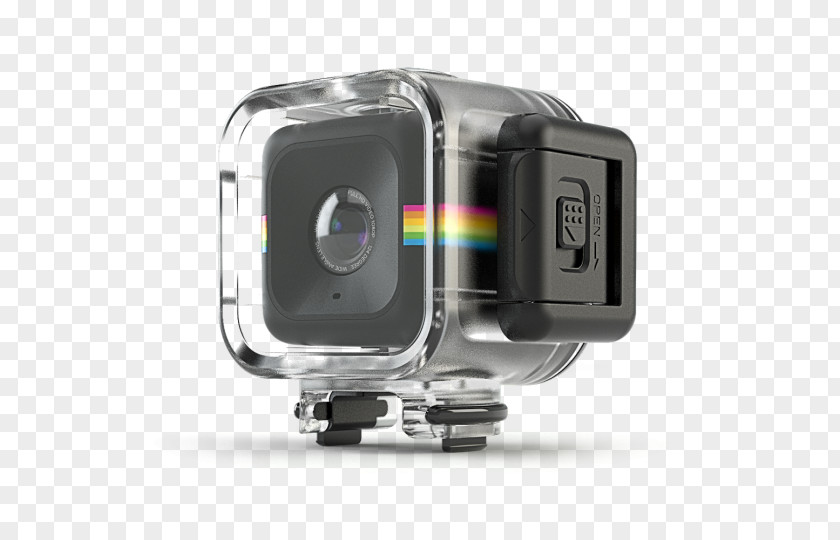 Camera Polaroid Cube+ Action PNG