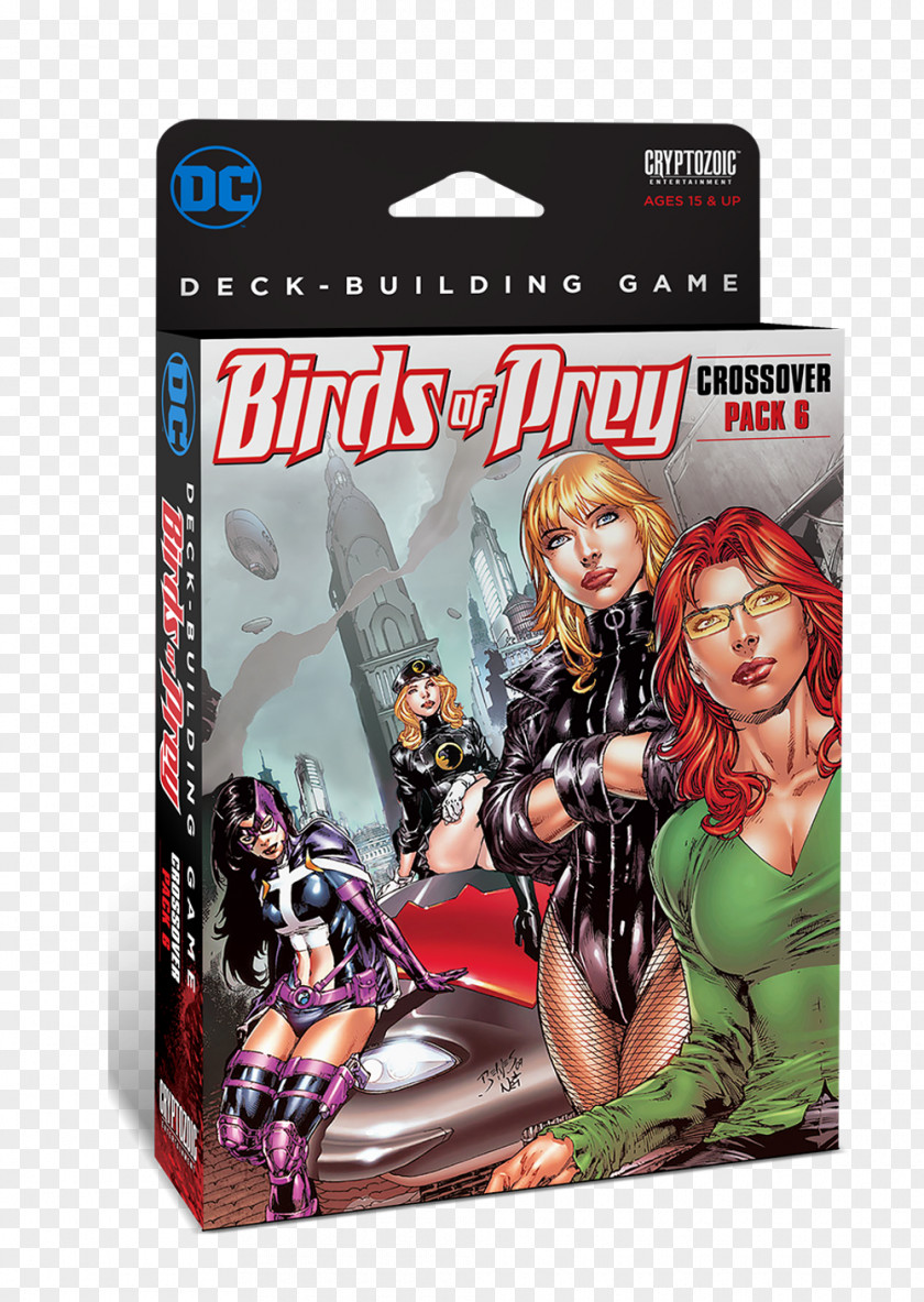 Dc Comics Black Canary Birds Of Prey Deck-building Game DC PNG