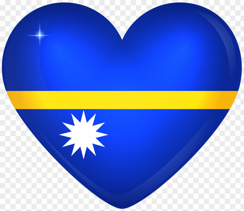 Flag Heart Clip Art Image Nauru Desktop Wallpaper PNG