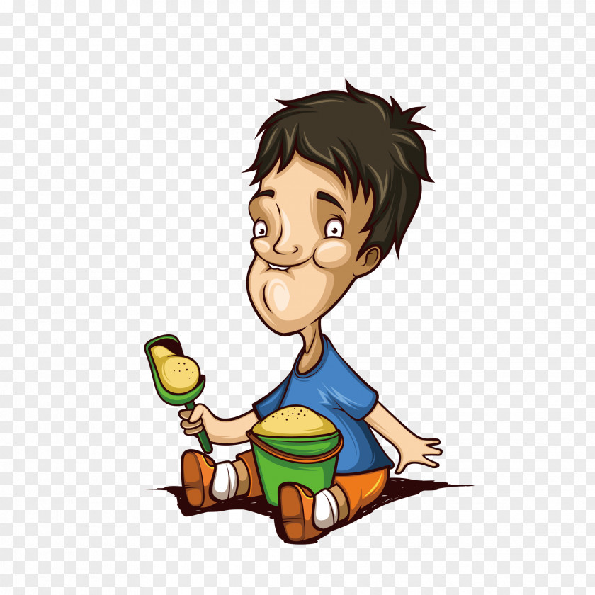 Being A Child Vector Graphics Cartoon Image Download PNG