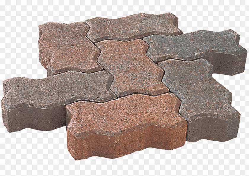 Concrete Pavement Tile Paver Brick PNG
