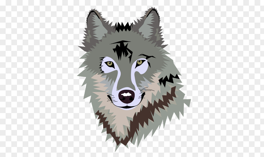 Gray Wolf Drawing Clip Art PNG