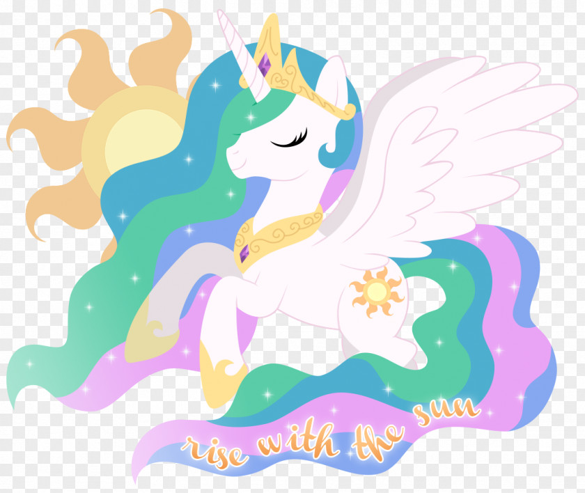 Sun Rise Pony Princess Celestia Horse PNG