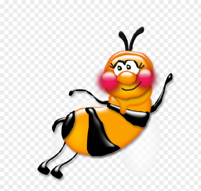 Cute Little Bee Animation Baba Marta Clip Art PNG