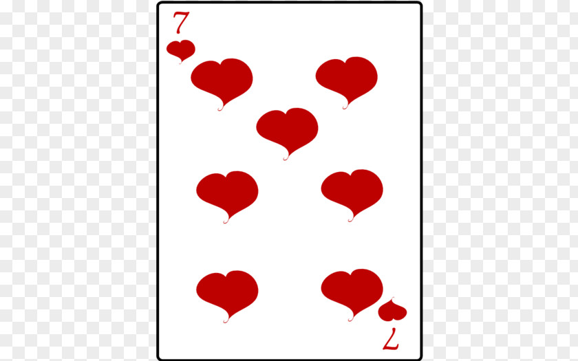Heart Hearts Playing Card Clip Art PNG