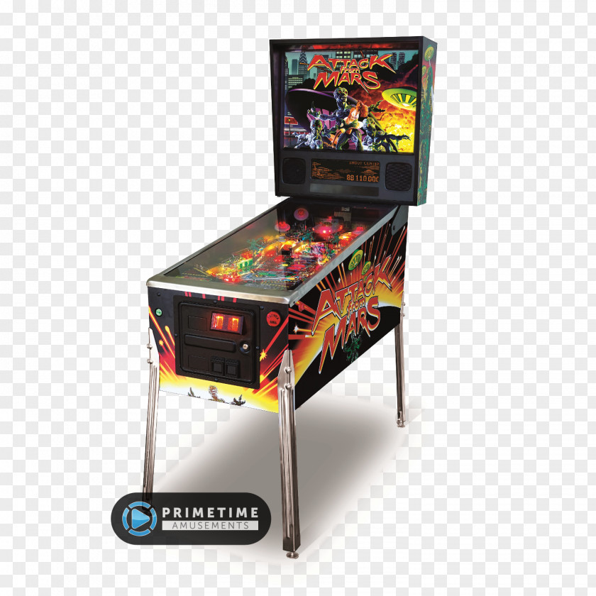 Pro Pinball: Timeshock! Attack From Mars Chicago Gaming Video Game PNG