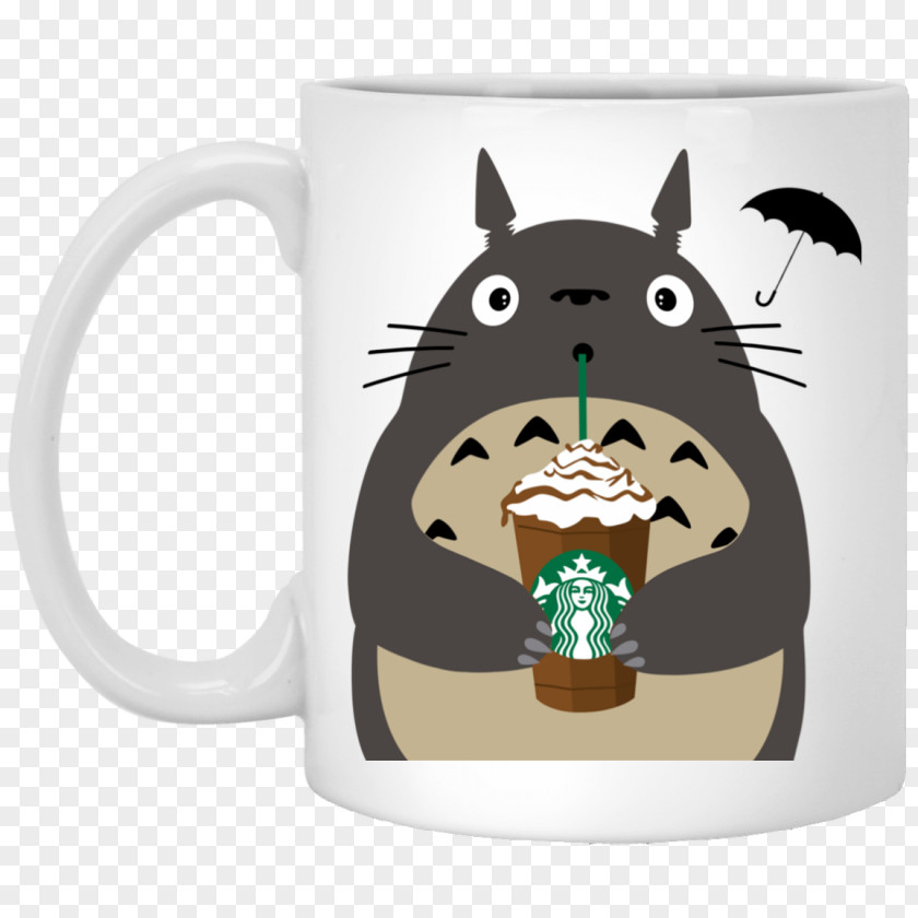 Totoro Mug Teacup Susuwatari Coffee Cup PNG
