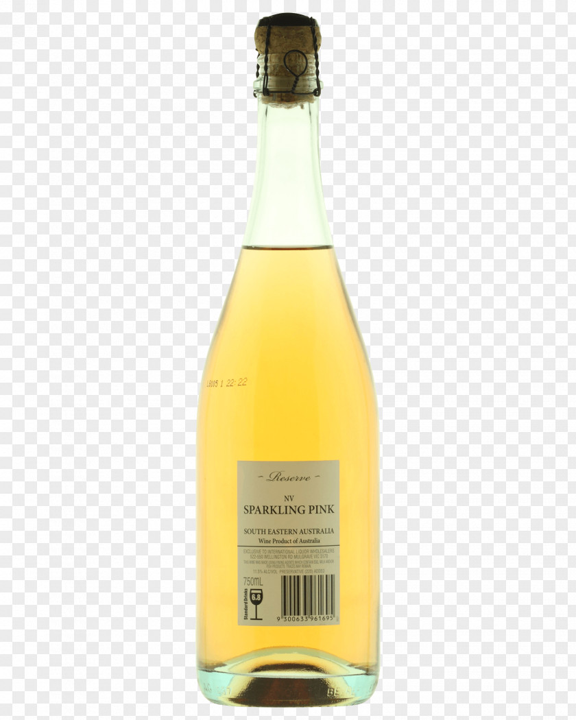 Wine Liqueur White Glass Bottle PNG