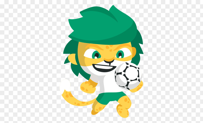 2010 FIFA World Cup Mascot 2014 South Africa Zakumi PNG