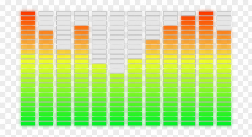 Audio Waveform Digital Equalization Sound PNG