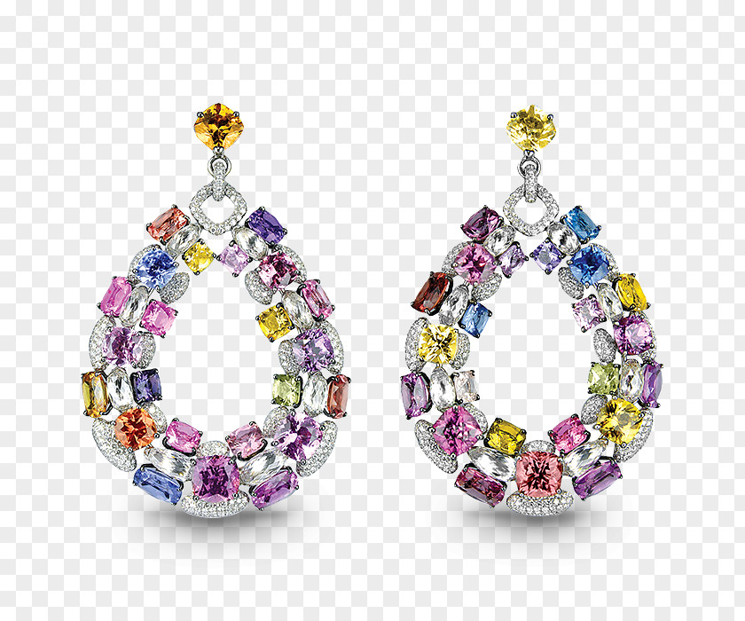 Diamond Stud Earrings Earring Amethyst Jewellery Sapphire Jacob & Co PNG