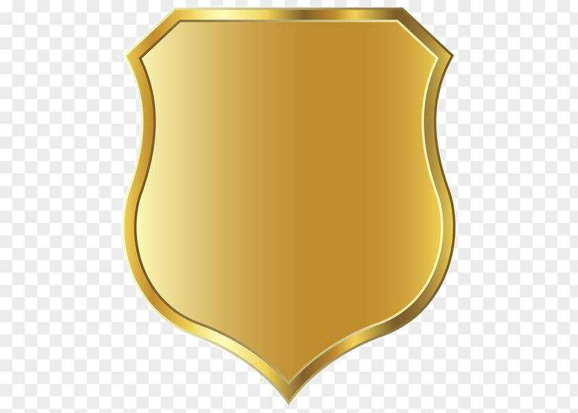 Golden Shield Border Clip Art PNG