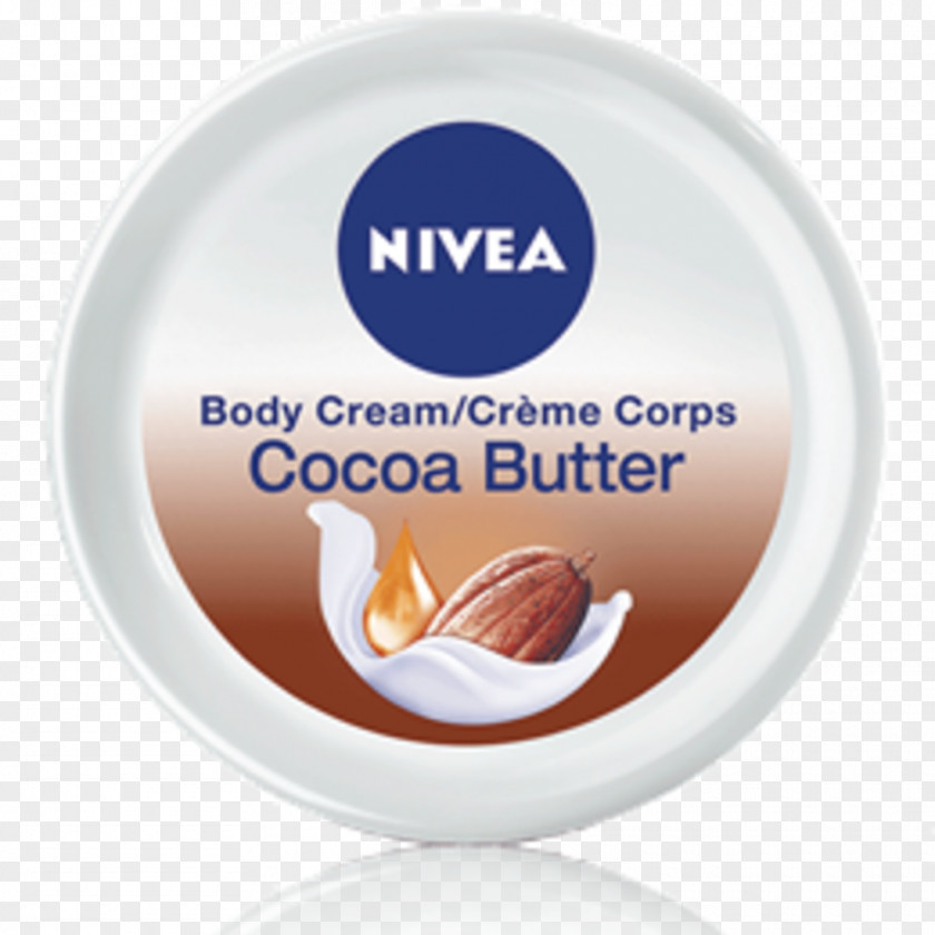 NIVEA Cocoa Butter Body Lotion Cream PNG