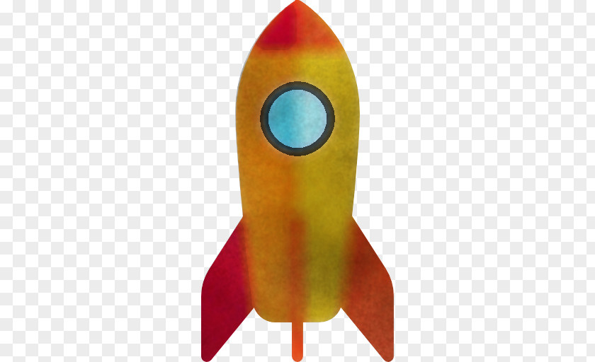 Rocket Yellow Spacecraft PNG
