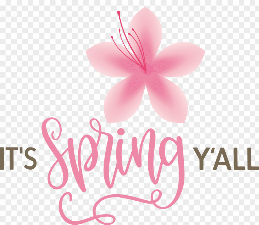 Spring Quote Message PNG