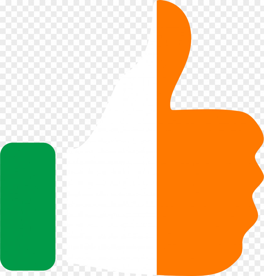 Thumb Up Ireland Signal Clip Art PNG