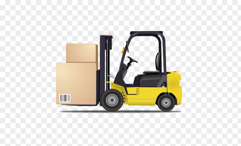 Warehouse Forklift Logistics Transport PNG