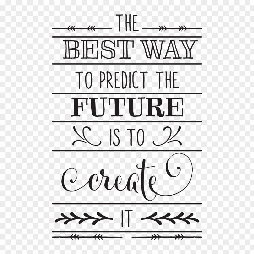 Create The Future Prediction Paper House PNG