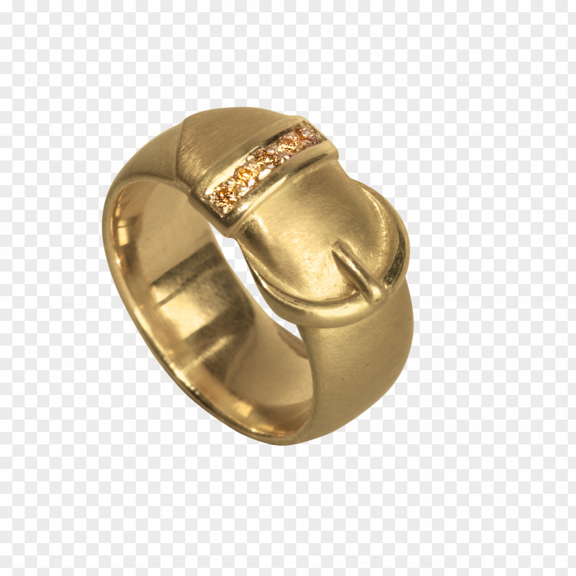 Gold Buckle Ring Silver Jewellery Carat PNG