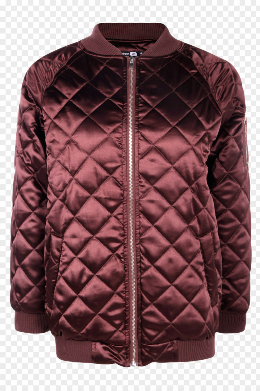 Quilted Maroon Jacket PNG