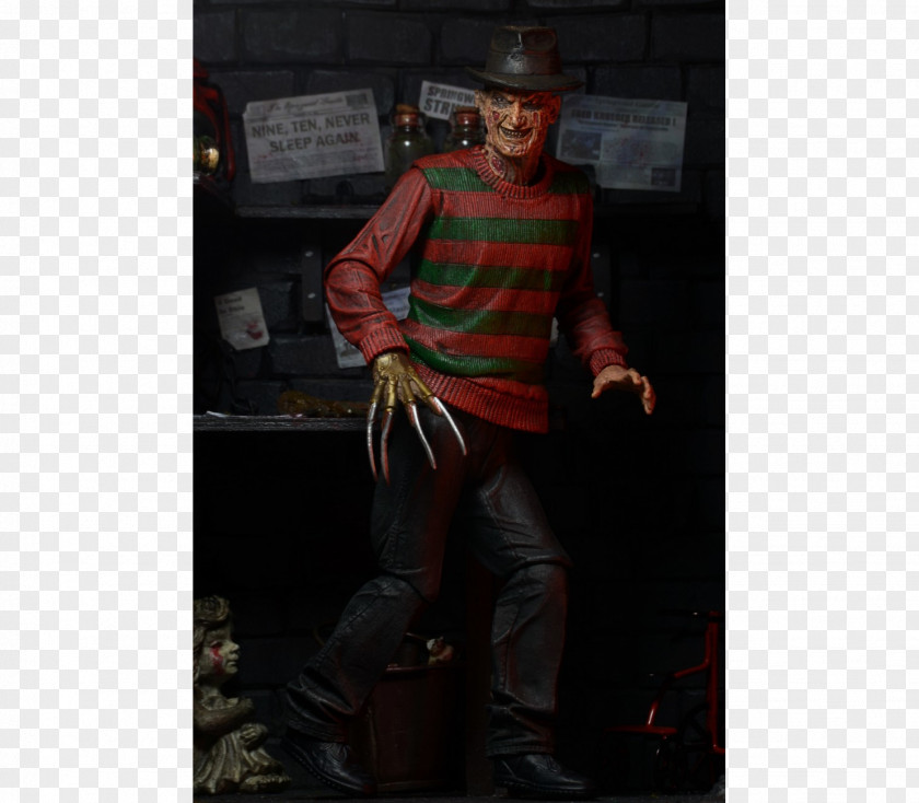 Youtube Freddy Krueger National Entertainment Collectibles Association YouTube A Nightmare On Elm Street Action & Toy Figures PNG