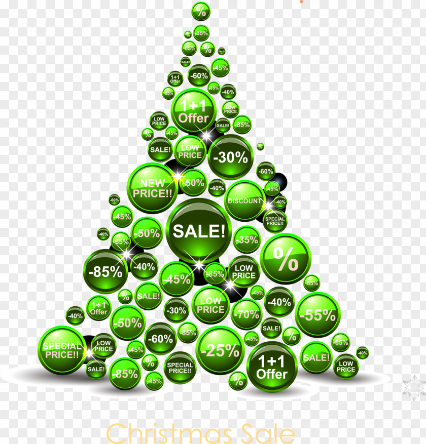 Christmas Tree Green Clip Art PNG