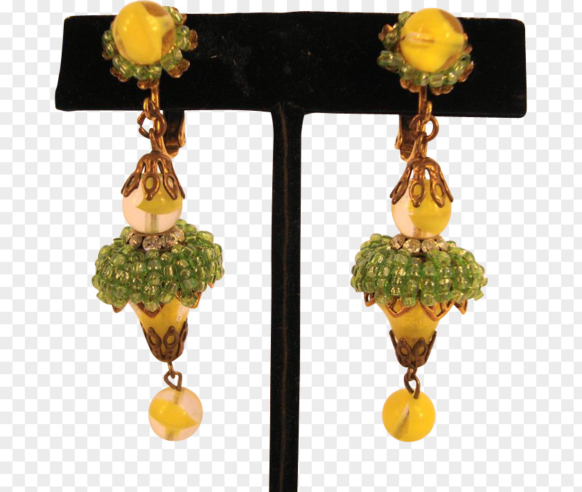 Gemstone Earring Body Jewellery PNG