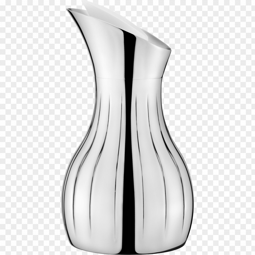 Georg Jensen Jug Milk Pitcher Vase Cutlery PNG
