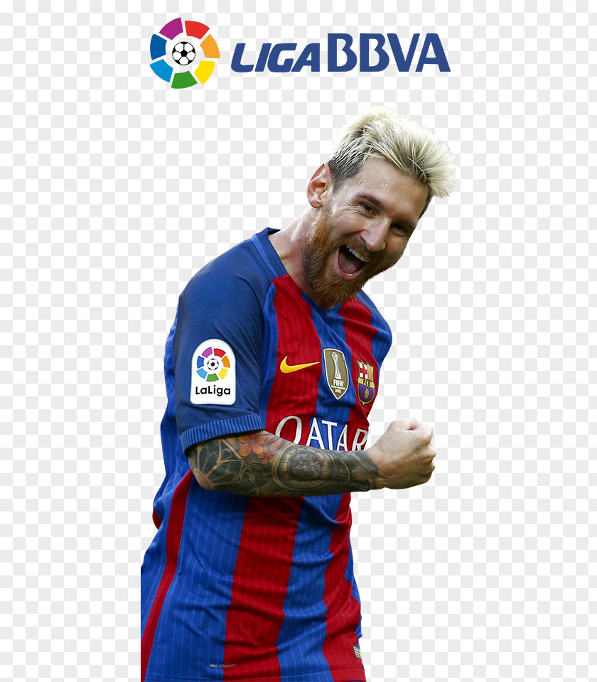 Lionel Messi 2016–17 La Liga FC Barcelona Premier League Jersey PNG