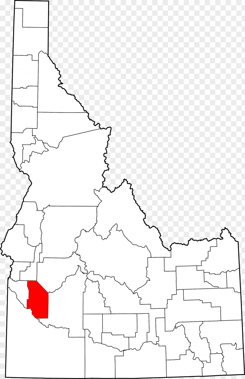 Map Ada County, Idaho Power Bear Lake Camas PNG