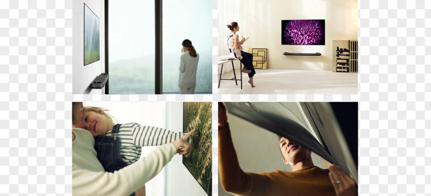 Oled OLED 4K Resolution LG High-dynamic-range Imaging Television Set PNG