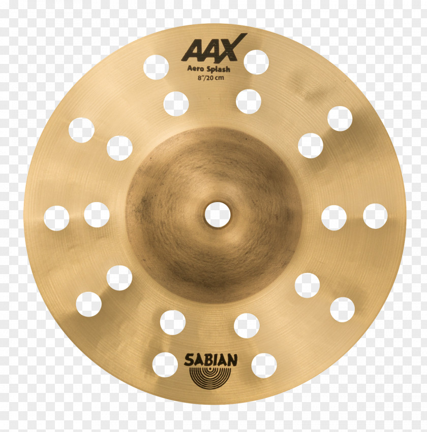 Sabian AAX Aero Splash Cymbal Drum Kits PNG