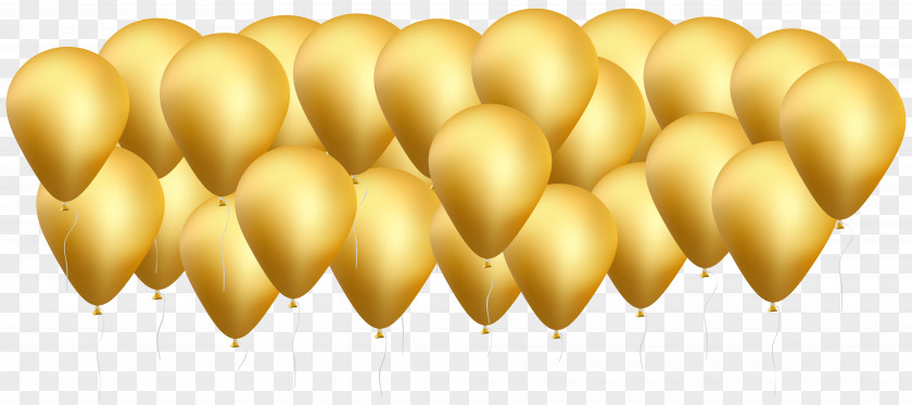 Air Balloon Gold Clip Art PNG