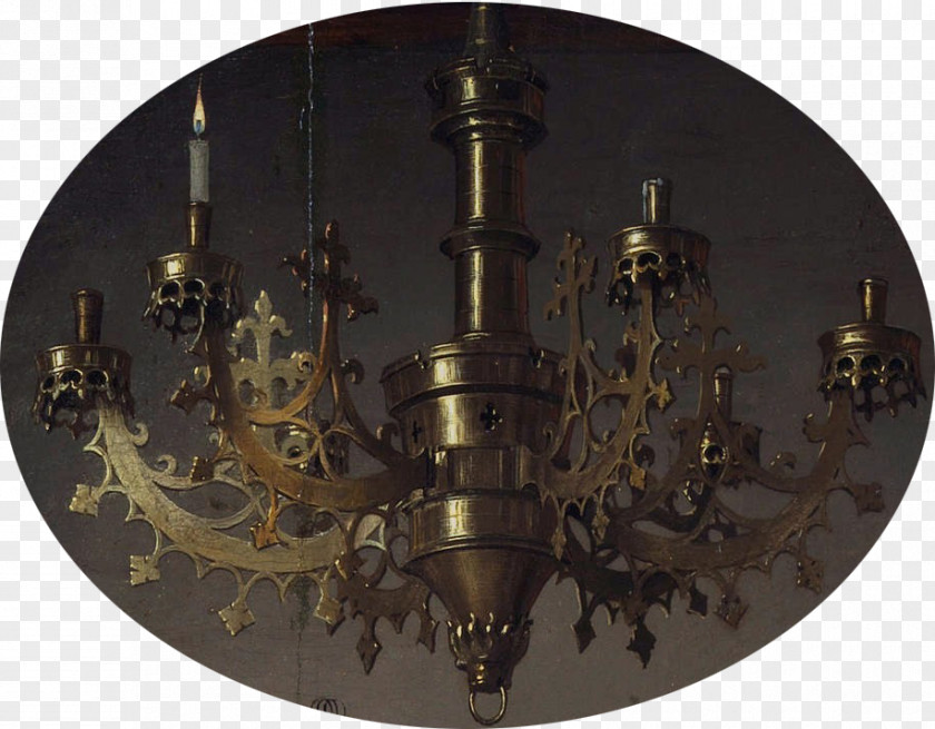 Chandelier Arnolfini Portrait National Gallery Of Giovanni Di Nicolao Annunciation Painting PNG