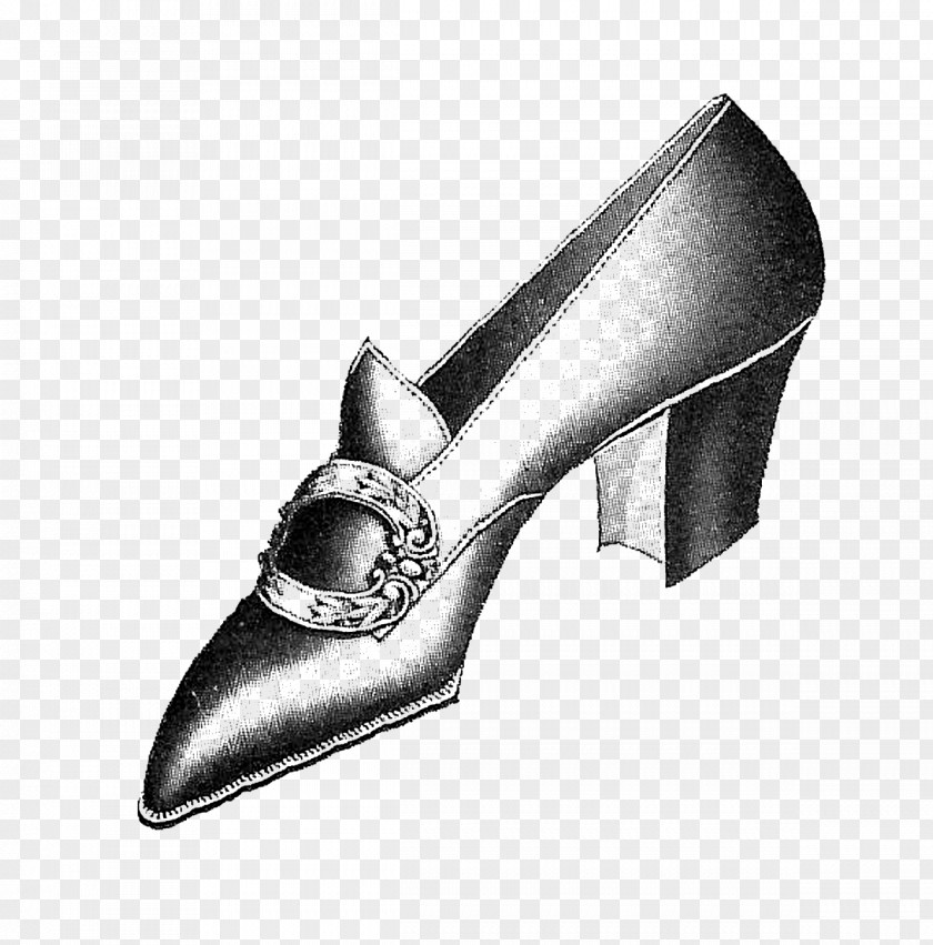 Free Buckle High-heeled Shoe Drawing Clip Art PNG