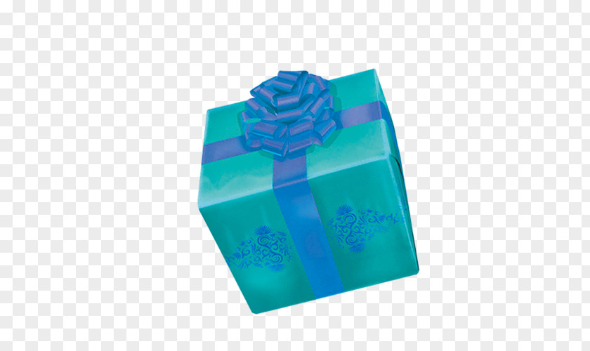 Gift Blue Box PNG