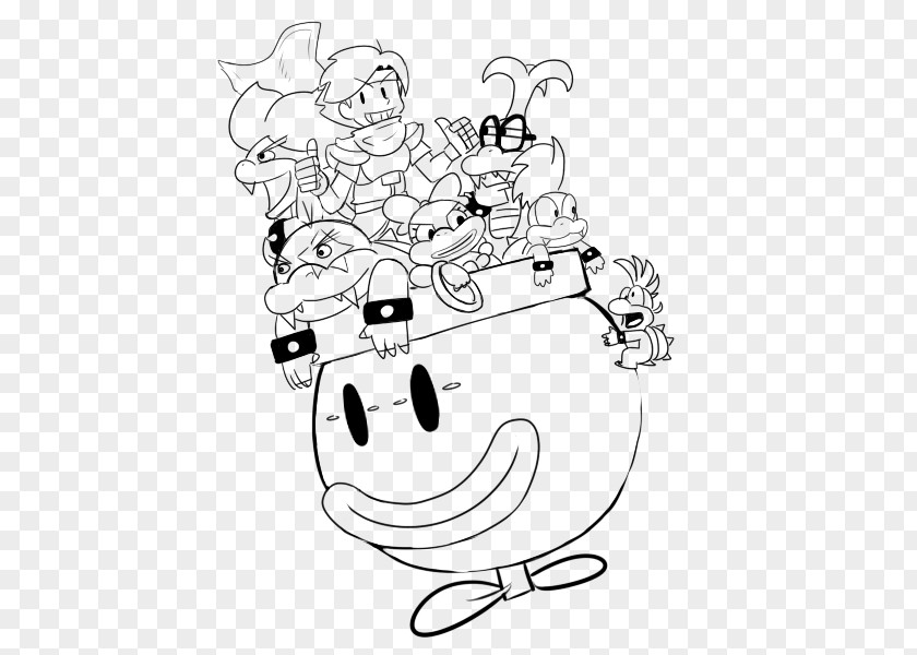 Larry Page Art Koopalings Drawing Coloring Book PNG