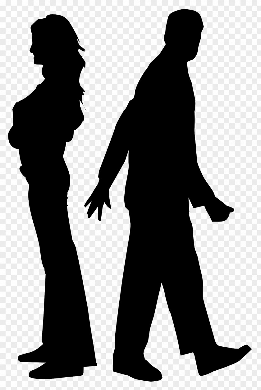 PROBLEM Intimate Relationship Silhouette Clip Art PNG