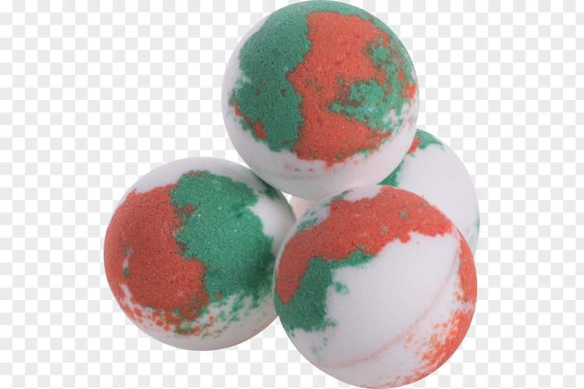 Ball Bath Bomb Christmas Ornament Essential Oil Bubble PNG