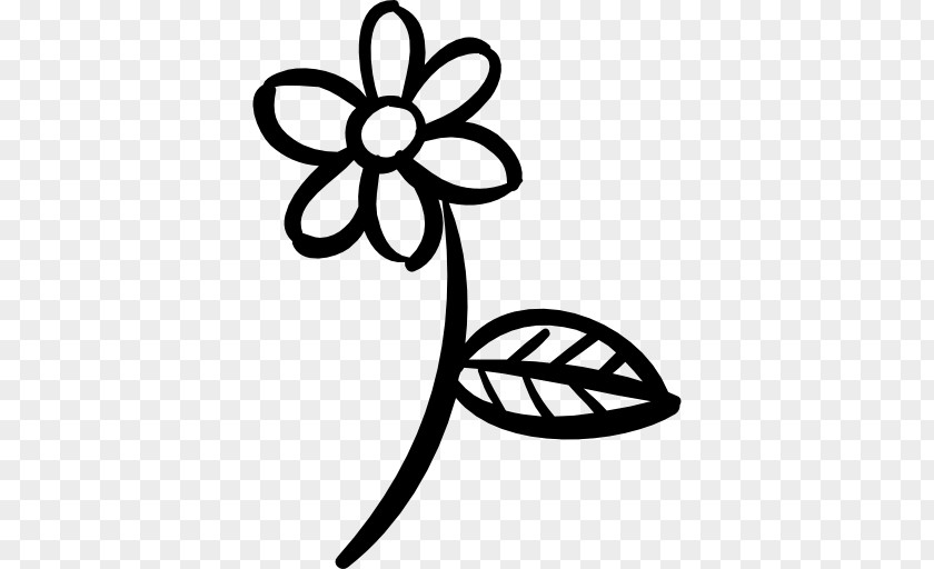 DAISY OUTLINE Clip Art PNG