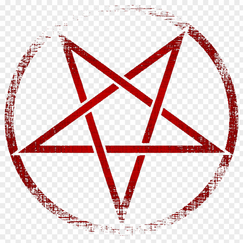 Satan Church Of Pentagram Pentacle Sigil Baphomet Satanism PNG