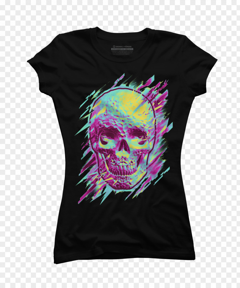 T-shirt Hoodie Calavera Top Skull PNG